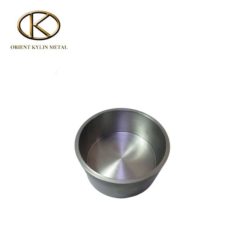 High Purity Niobium Evaporation Crucible Boat Nb Cup for PVD Coating 2