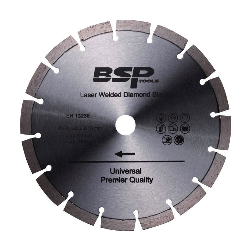 Premier Laser welded dry cutting blade for General purpose