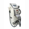 3 in 1 360 skin care Elight Shrrf nd yag IPL OPT Laser + RF Laser Hair Removal