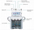 6 in 1 water dermabrasion face lift rf wrinkle Rejuvenation oxygen