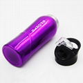 single wall stainless steel sport water bottle drinking bottle 4