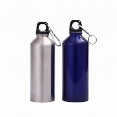 single wall stainless steel sport water bottle drinking bottle