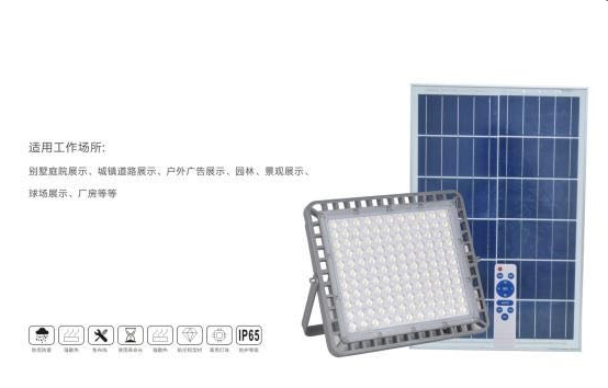 haotech new energy private mould solar led flood lamp 3