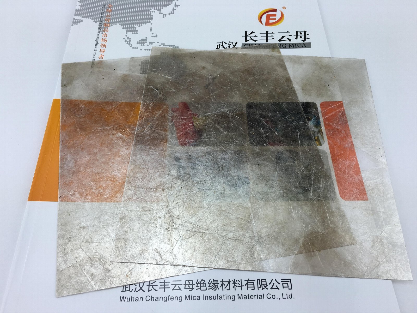 silicon resin bonded nature mica sheet for generation