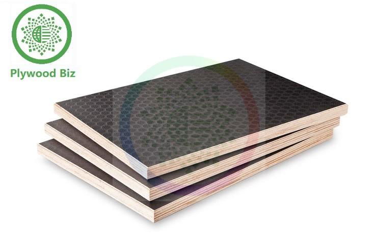 Hexagonal Anti-slip Film Faced Birch Plywood