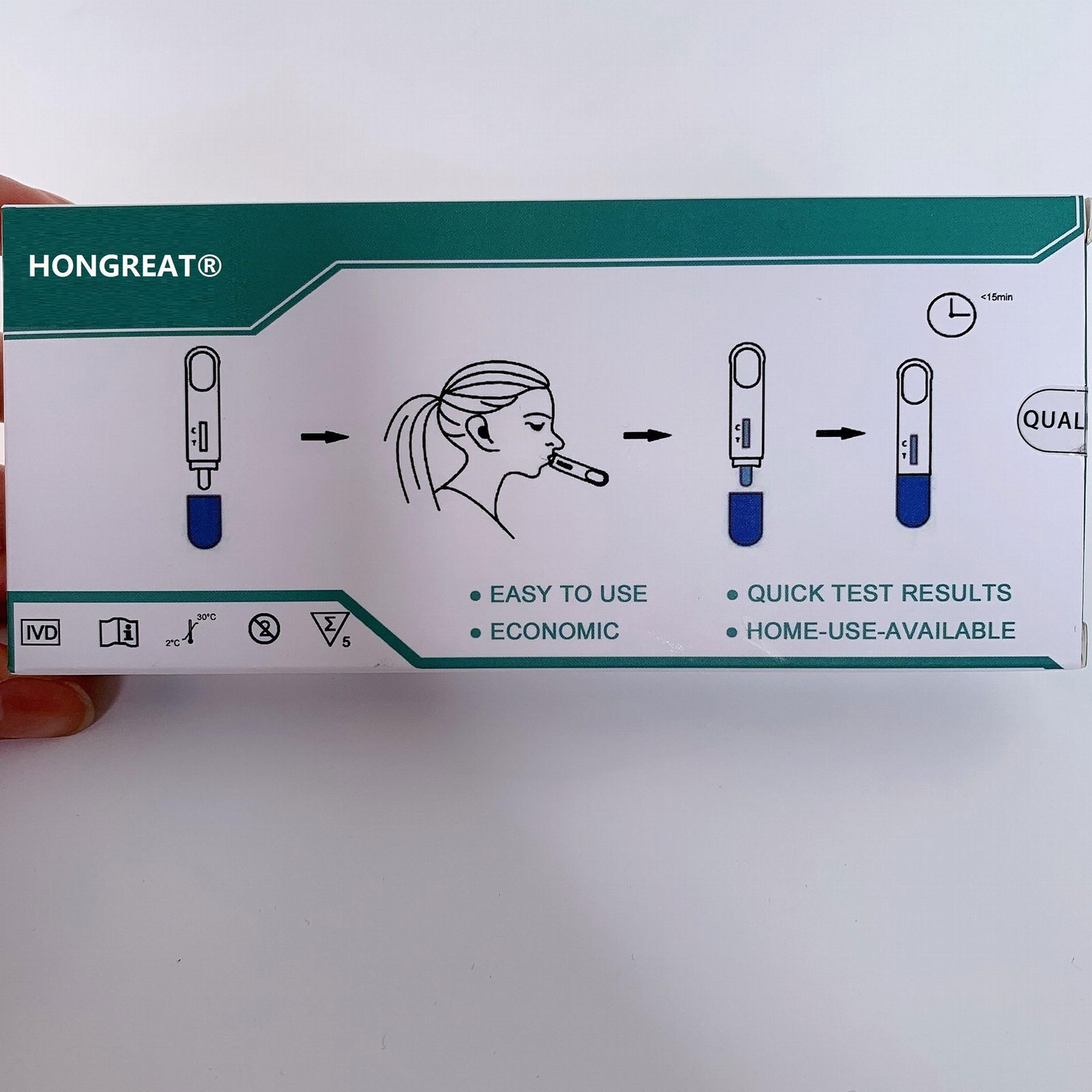 Fast Home Test Antigen Rapid Test Kit HONGREAT or OEM (China Trading