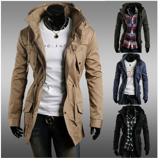 2021 autumn and winter new solid color outerwear stitching casual jacket men's r 3