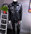 Leather jacket men's self-cultivation Korean version of the trend handsome 2019 3