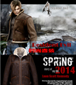 Resident Evil 4 Lyon's same jacket cos leather jacket game surrounding autumn an 1