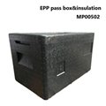 Bio Degradable Black EPP Flip Expanded Polypropylene Foam Cooler Insulation Box 2