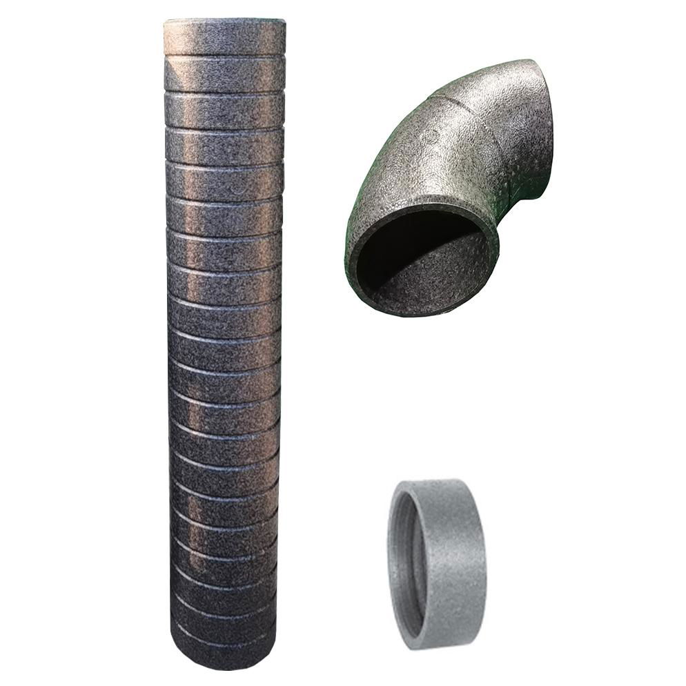 EPP Foam Pipe Thermal For Ventilation System epp duct 3