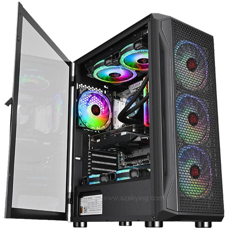 Computer Game Case Supports atx motherboard 2