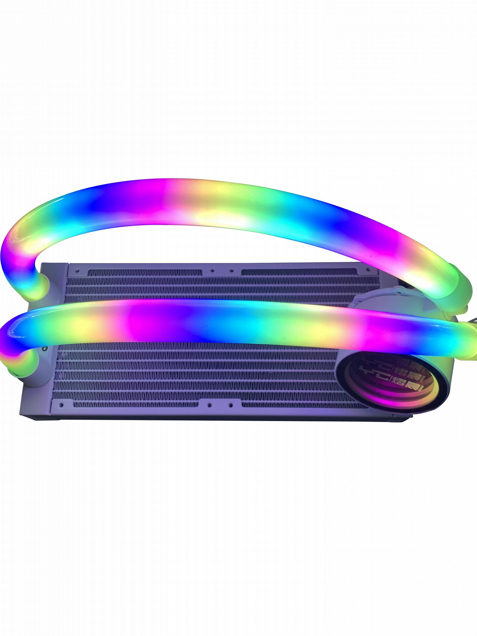 CPU water cooler liquid cooler with  luminous tube 3