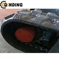 QDRT-01T 1 Ton Rubber Track Undercarriage Chassis 1220mm x 309mm x 180mm 5