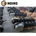 QDRT-02T 2 Ton Rubber Track Undercarriage Chassis 1815mm x 367mm x 230mm