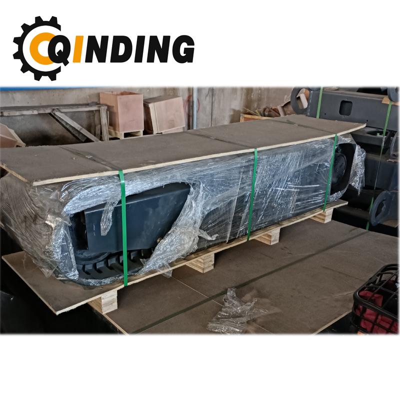 QDRT-04T 4吨橡胶履带起落架底盘2146mm x 458.5mm x 300mm 5