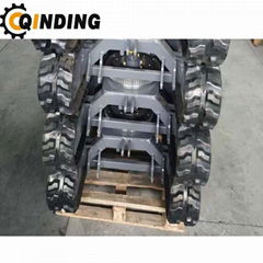 QDRT-06T 6 Ton Rubber Track Undercarriage Chassis 2388mm x 478.5mm x 300mm