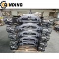 QDST-10T 10 Ton Steel Track Undercarriage Chassis 2876mm x 669mm x 400mm 5