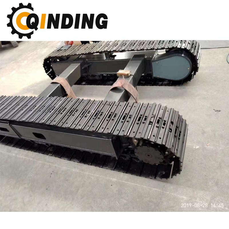 QDST-12T 12吨钢轨道起落架底盘3551mm x 670mm x 450mm 5