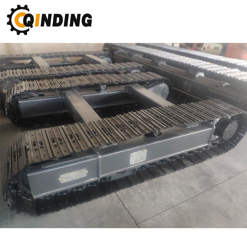 QDST-35T 35 Ton Steel Track Undercarriage Chassis 4810mm x 1000mm x 600mm 5