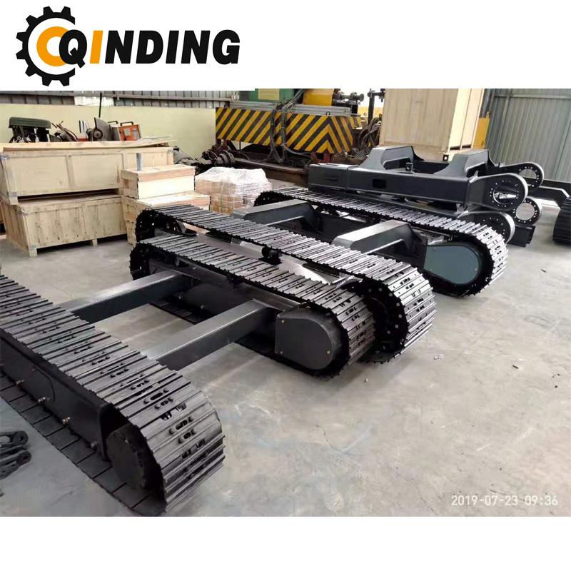 QDST-42T 42 Ton Steel Track Undercarriage Chassis  5597mm x 1064mm x 600mm 2