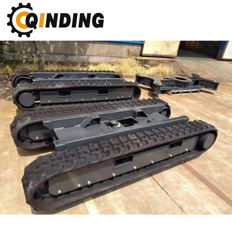 QDST-42T 42 Ton Steel Track Undercarriage Chassis  5597mm x 1064mm x 600mm 3