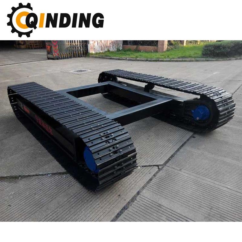 QDST-42T 42 Ton Steel Track Undercarriage Chassis  5597mm x 1064mm x 600mm 4