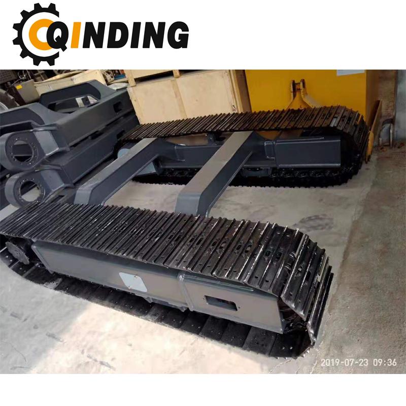 QDST-42T 42 Ton Steel Track Undercarriage Chassis  5597mm x 1064mm x 600mm 5