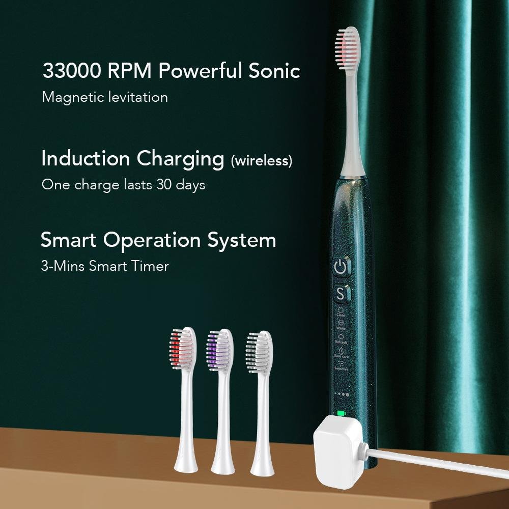 OEM ODM Private Label Rechargeable Automatic Travel Adult Electric Toothbrush 4