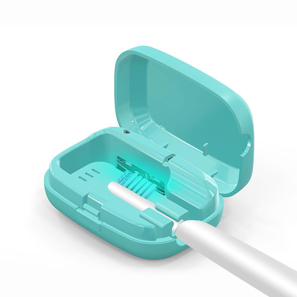 Portable Mini Toothbrush Sterilizer Battery Version Germs Killer 