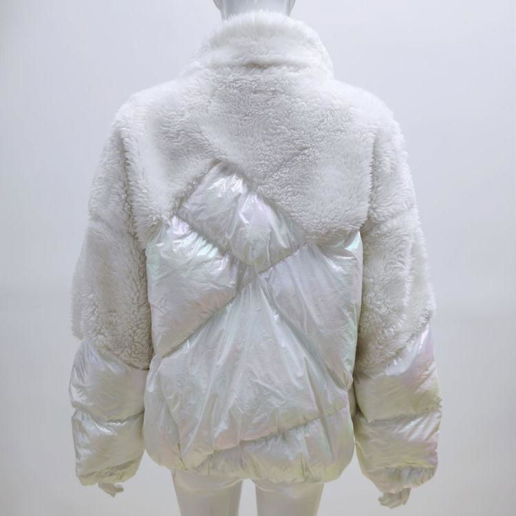 Wholesale Custom Fashion Windproof Winter Warm Women Coats Jacket 5