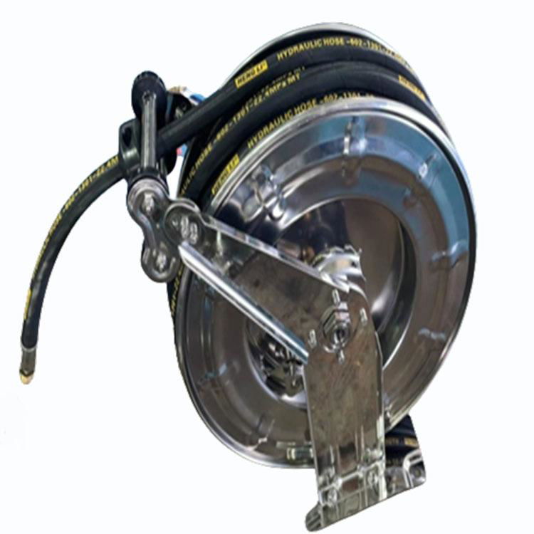 316 Stainless Steel Hose Reel Auto Rewind SS316 Hose Reel 5