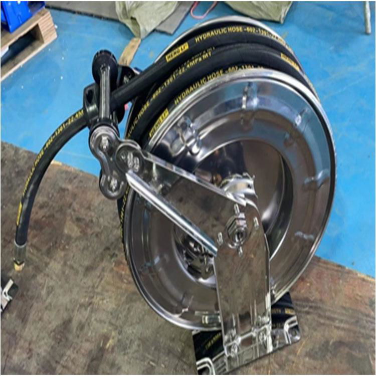 316 Stainless Steel Hose Reel Auto Rewind SS316 Hose Reel 2