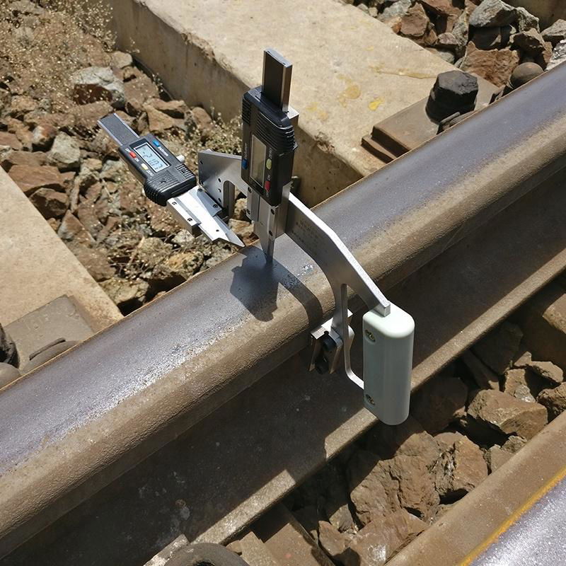 High Accuracy Digital Track Wear Gauge for Track Rail Head Loss