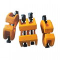 Weldable Railway Tool Rail Clamp for