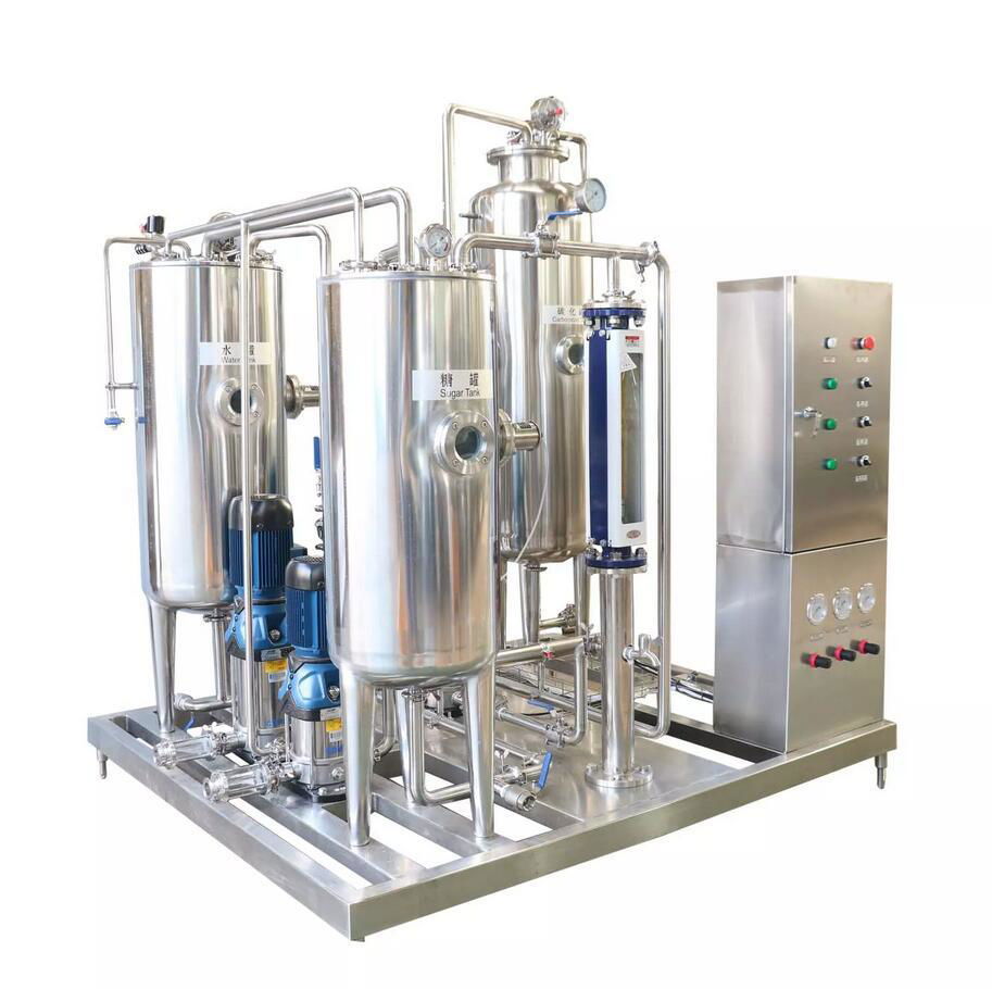 Automatic beverage gas mixing machine 3000l/h 
