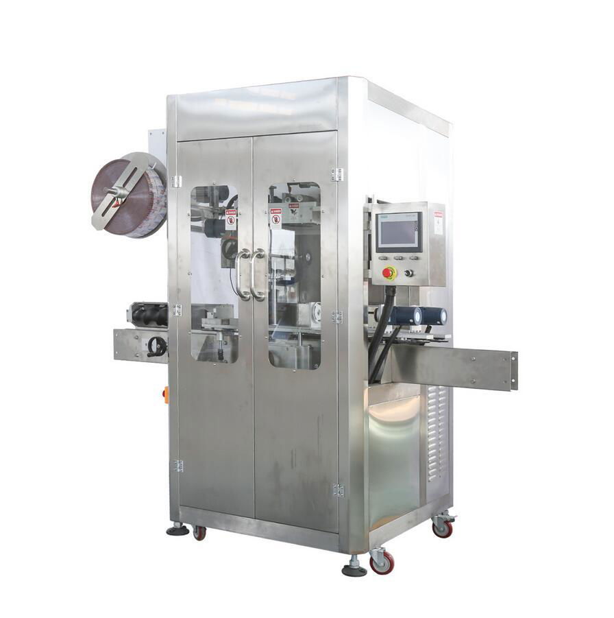 automatic juice bottle fillling labeling packing machine