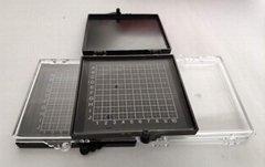 HK-S-5510微透鏡晶體晶片光學元件自吸附包裝盒