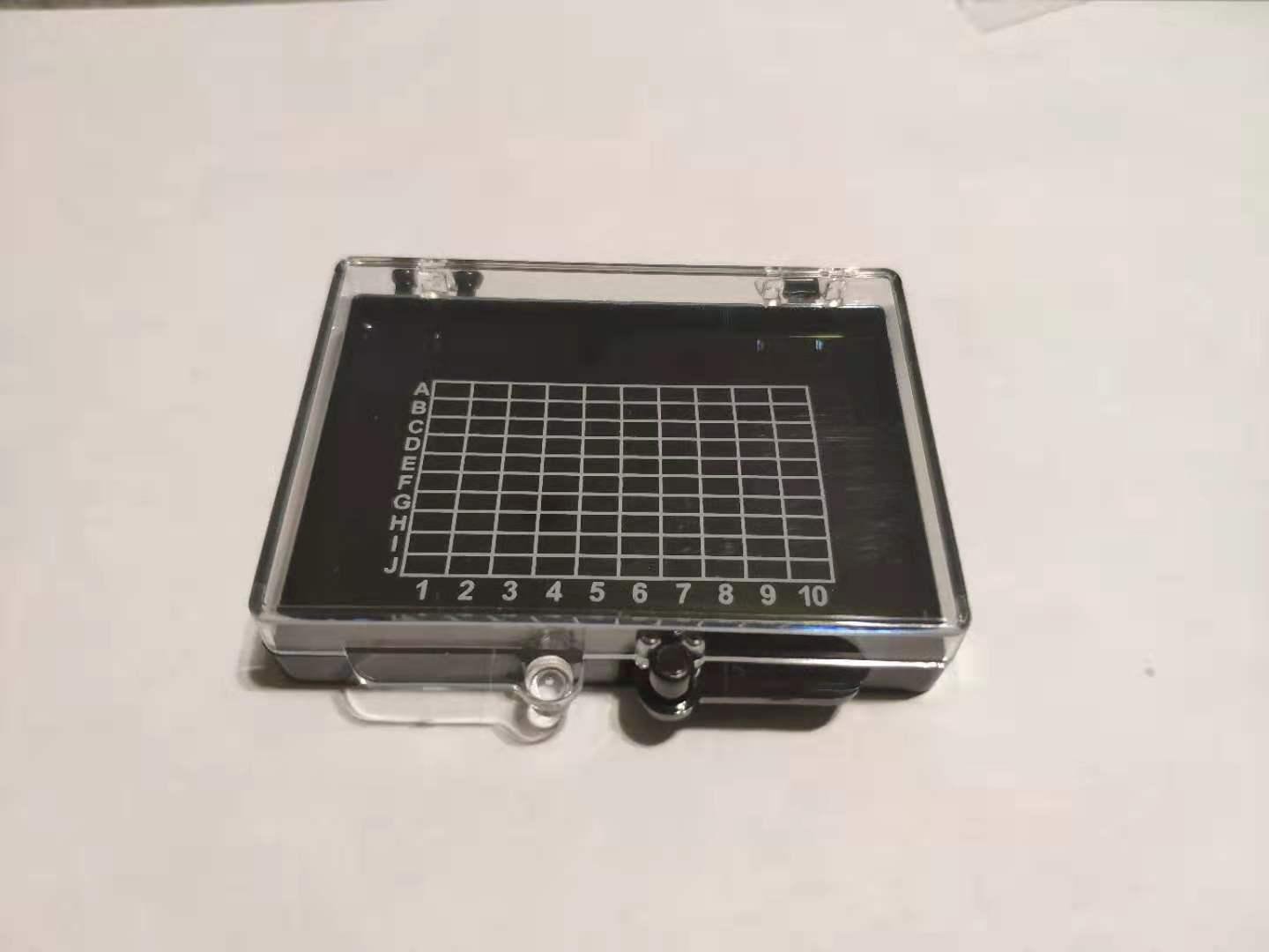 HK-S-5510微透鏡晶體晶片光學元件自吸附包裝盒 3