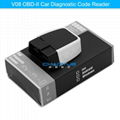 V08 迷你 蓝牙4.0 OBD2 汽车故障诊断仪读码卡 2