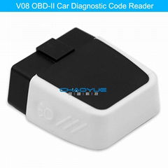 V08 迷你 藍牙4.0 OBD2 汽車故障診斷儀讀碼卡