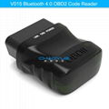 V015 Mini 蓝牙4.0 OBD2 汽车故障码诊断仪扫描仪 1