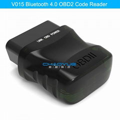 V015 Mini 蓝牙4.0 OBD2 汽车故障码诊断仪扫描仪