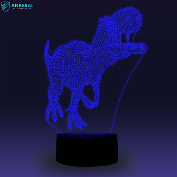 Dinosaur 3D LED Night Light APP Control 3D LED Night Lamp 4