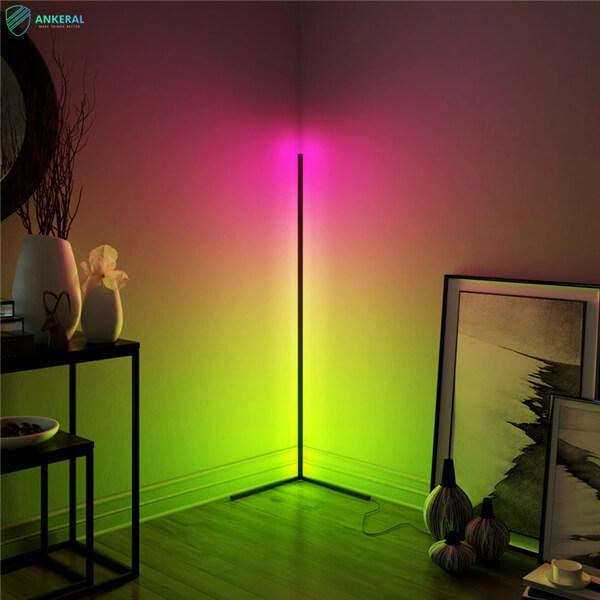 Buy High Quality LED Corner Floor Lamp APP Control 10 Millions Colors Changing 2