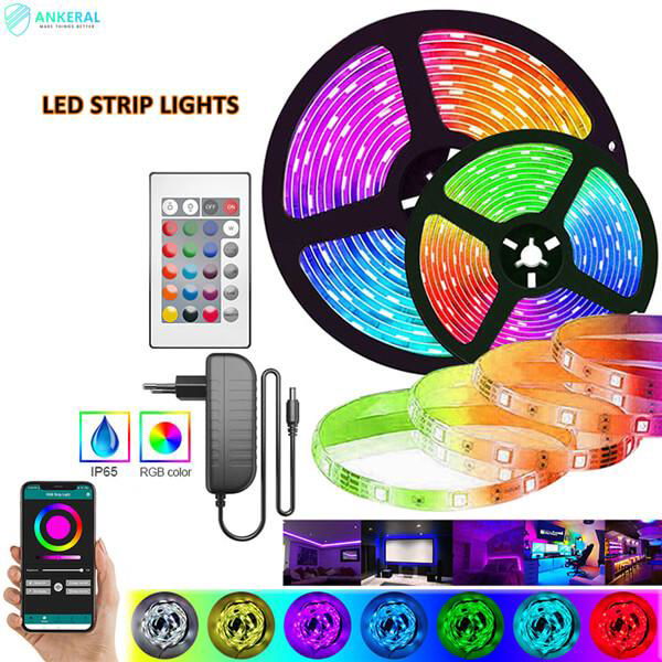 China Supplier Top 10 Best Selling LED Strip Lamp Cuttable APP Control LED Strip 2