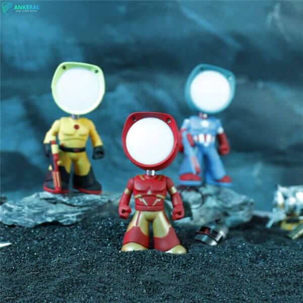 2022 Trend Best Selling Mini Robot Night Light Surprising Christmas Gifts for Ki 3