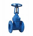 CAST IRON FLANGED SOFT-SEALING GATE VALVE