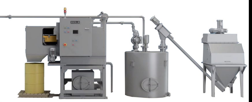 The Solid-liquid Separation and Drying Machine