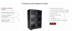 DRY STORAGE CABINETS FOR ELECTRONICS